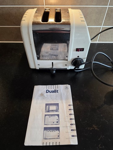 Dualit slice toaster white - slice,