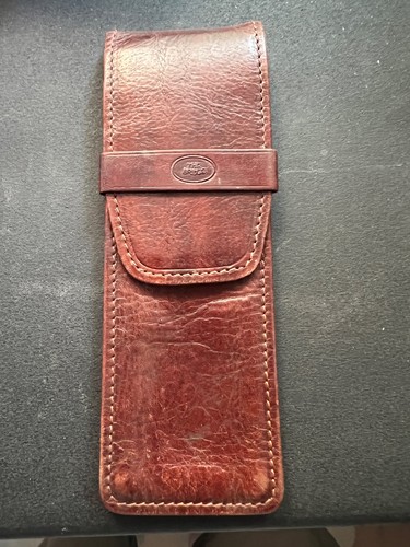 The bridge leather pen - leather,