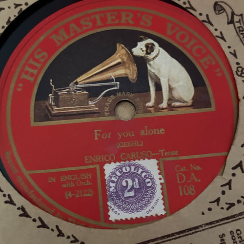 Enrico caruso tenor for you - enrico,