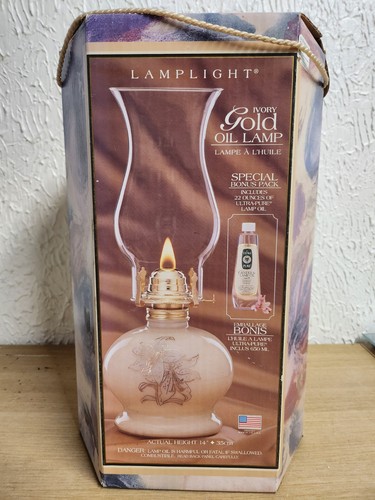 Lamplight farms oil lamp ivory - lamplight,