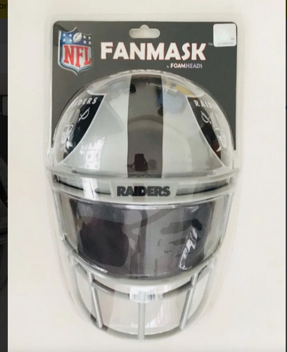 Nfl raides fan mask - fan,