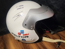 Rally Car Driver ESAPEKKA LAPPI Ink Signed October 2024 Peltor Helmet w/ Comms