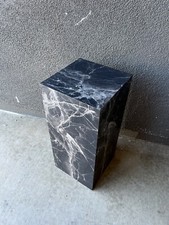 Faux marble wood stand table - faux,