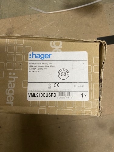 Hager vml910cuspd way - hager, 10-way