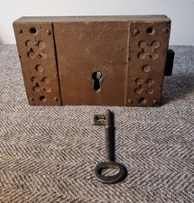 Victorian Wooden Door Lock Oak