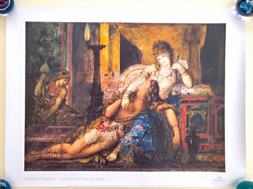 Gustave moreau samson - samson, et