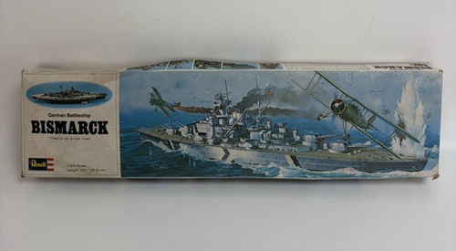 Revell 570 german battleship - revell,
