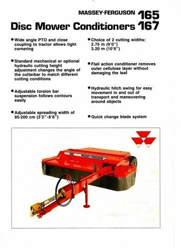 Massey ferguson 165 167 - mf,