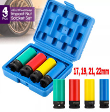 4X Alloy Wheel Sockets 1/2"