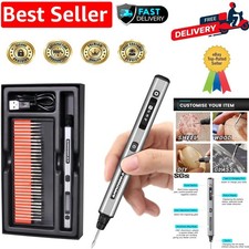 Ultimate Portable Engraving Pen - 50+ Surfaces, 4-Speed Settings, for Creativity