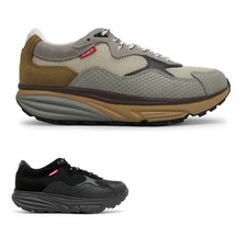 MBT Womens Shoes Narita Casual Low Profile Lace Up Leather Textile