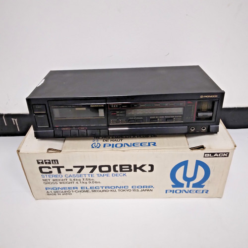 Pioneer stereo cassette tape - pioneer,