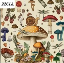 4 x mushrooms /  Single Table