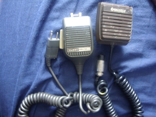 Ham radio microphone - radio, microphone.