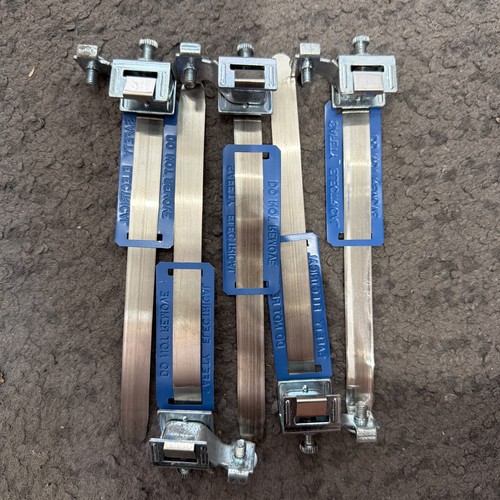 Earth bonding clamp straps - 5x,