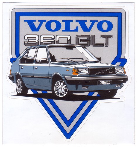 Volvo 360 glt - 360, sticker