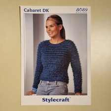 Stylecraft 8089 Cabaret DK Sweater  Knitting Pattern New