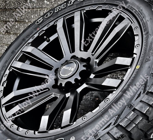Black stryke alloy wheels - 20",
