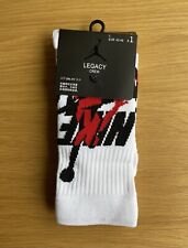 Air Jordan Legacy Crew Socks Jumpman White/Red/Black EU42-46