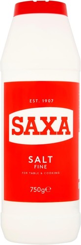 Saxa fine table salt - saxa,