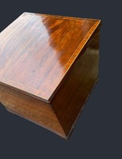 Antique Mahogany wine bottle