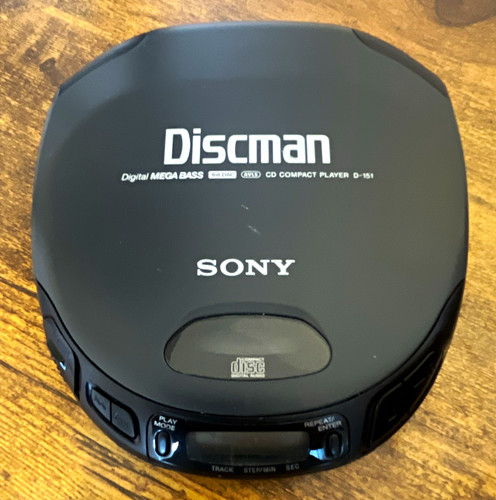 Sony discman 151 black - sony,