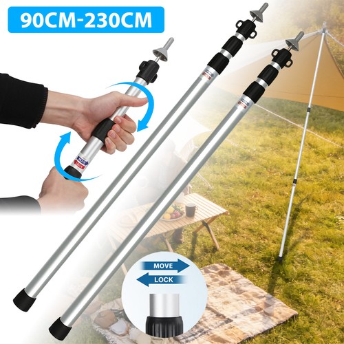 Telescopic tarp poles - 2x,