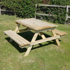 4FT 5FT 6FT WOODEN PUB PICNIC