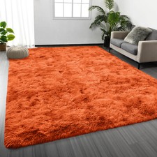 Large Shaggy Rugs Anti Slip Soft Fluffy Rug Living Room Bedroom Thick Carpet Mat