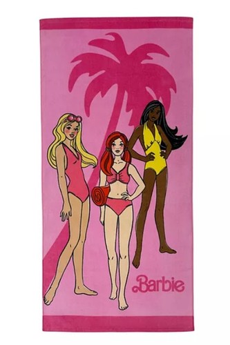 Barbie beach towel new - barbie,