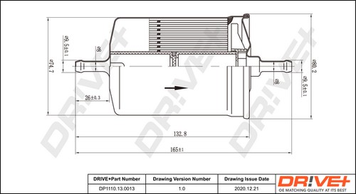 Dp1110 13 0013 fuel - dr!ve+,