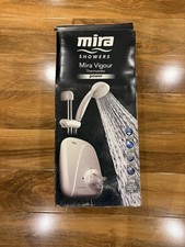 Mira Vigour Thermostatic Power Shower - White opened never used