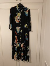 Desigual Maxi Dress Black Size