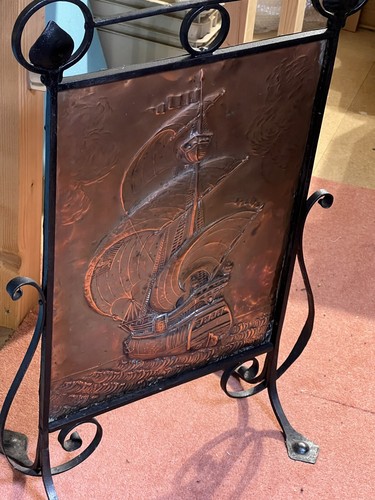 Copper fire screen - screen,wr., iron