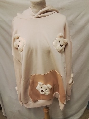 Disney beige hoodie pooh - beige,