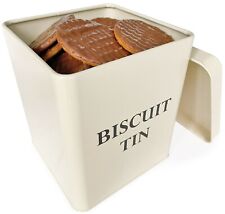 Biscuit Tin Cream Vintage