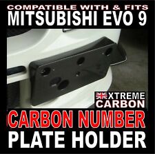 Carbon Number Plate Bracket "Fits" Mitsubishi Evo EVOLUTION 9 EVO 9 