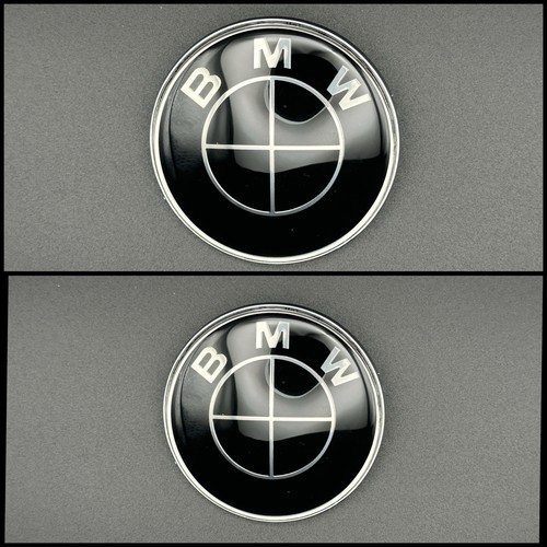 Bmw 50th black badges front - badges,