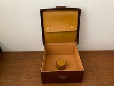 Vintage leather Collar box