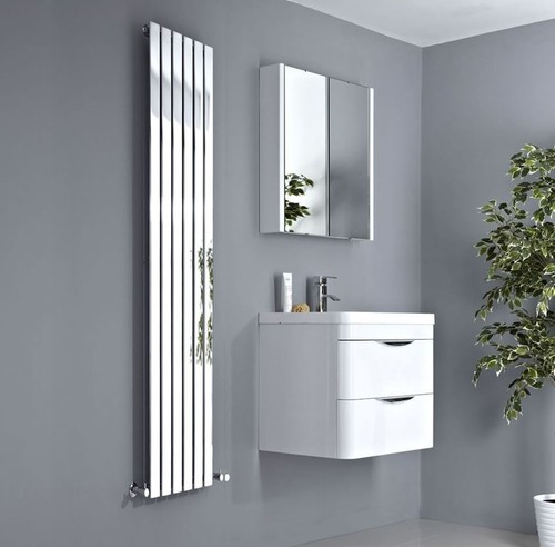 Chrome slimline radiators - chrome,