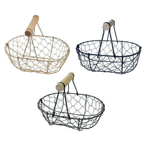 Wire egg basket - wire,