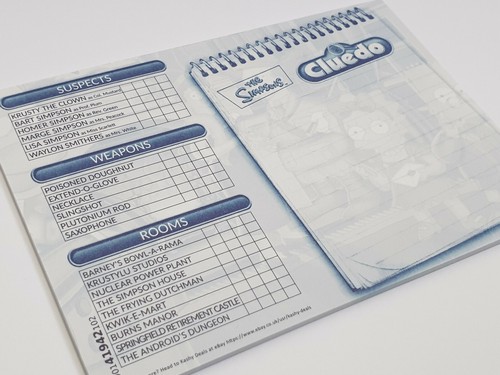 The simpsons cluedo - the, detective