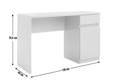 IKEA MALM White Office/Study