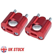 Red HandleBar Fat Bar Mount