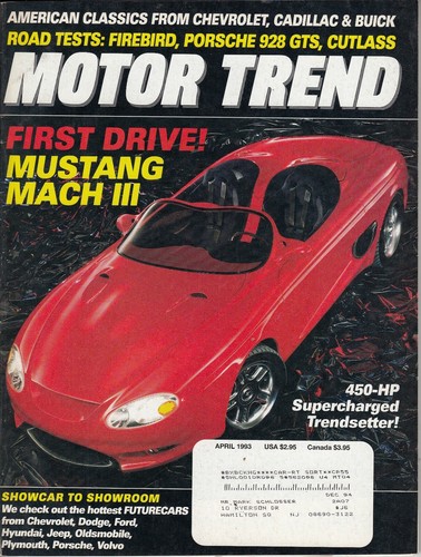 Motor trend april - trend, –