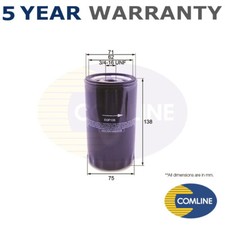 Comline Oil Filter Fits Audi