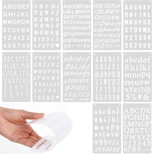 Pcs alphabet number - 12,
