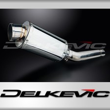 YAMAHA FZR600 FOXEYE 1994-1996 225mm OVAL STAINLESS SILENCER EXHAUST KIT