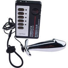 Ellectrosex Shocking Pulse Metal Plug Host Male E-stim Therapy Device