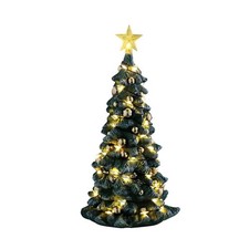 Lemax trees snowy christmas - -,